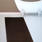 ΠΑΤΑΚΙ ΜΠΑΝΙΟΥ #2335 CHENILLE ΚΑΦΕ 50X80