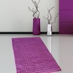 ΠΑΤΑΚΙ ΜΠΑΝΙΟΥ #2335 CHENILLE ΜΩΒ 50X80