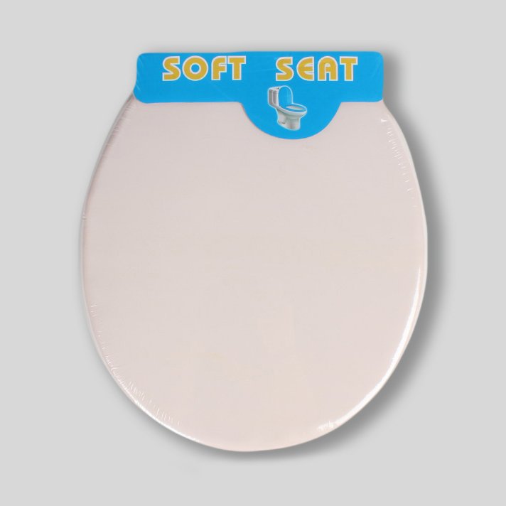 34-1 ΚΑΠΑΚΙ WC SOFT TAPALAG 10 ΜΠΕΖ 36(φ)x40(μ) - Image 1