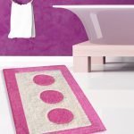 ΠΑΤΑΚΙ ΜΠΑΝΙΟΥ BALLY ΡΟΖ 60Χ90