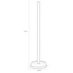 Acero white χαρτοθήκη επιδαπέδια Sealskin - Image 7