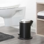 Acero κάδος απορριμμάτων μαύρος 3L Sealskin - Image 3