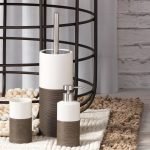 Doppio brown 325 ml δοχείο κρεμοσάπουνου Sealskin - Image 4