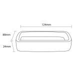 Pierra white σαπουνοθήκη Sealskin - Image 4