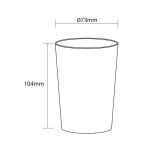 Pierra grey ποτήρι οδοντόβουρτσας Sealskin - Image 6