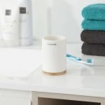 Grace white ποτήρι οδοντόβουρτσας Sealskin - Image 3