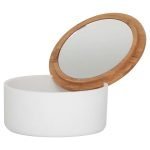 Grace white κουτί αποθήκευσης καλλυντικών Sealskin - Image 2