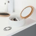 Grace white κουτί αποθήκευσης καλλυντικών Sealskin - Image 4