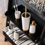 Glossy gold 250 ml δοχείο κρεμοσάπουνου Sealskin - Image 5