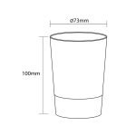 Glossy silver ποτήρι οδοντόβουρτσας Sealskin - Image 3