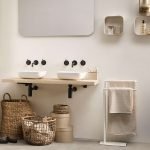 Tube white κρεμάστρα επιδαπέδια 2 θέσεων Sealskin - Image 6