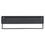 Brix black small ράφι + κρεμάστρα Sealskin