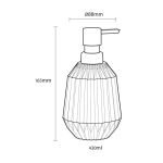 Arte white 400 ml δοχείο κρεμοσάπουνου Sealskin - Image 6