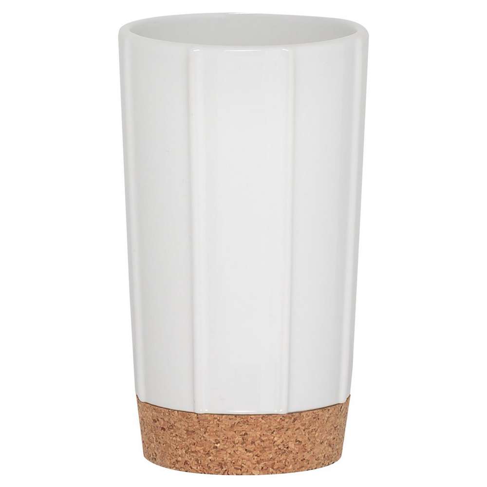 362510410-1 Cork white ποτήρι οδοντόβουρτσας Sealskin - Image 1