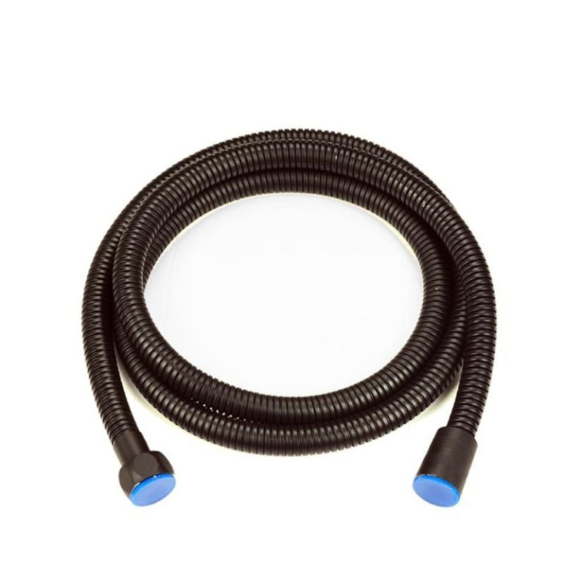 38-1136 NERO ΣΠΙΡΑΛ ST/ST BLACK MAT 150cm - Image 1