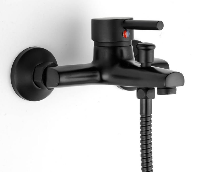 38-3001-1 ROTA- ΜΠΑΤΑΡΙΑ ΛΟΥΤΡΟΥ ΜΑΥΡΗ ΜΑΤ ΠΛΗΡΗΣ ΜΑΥΡΟ ΣΕΤ - Image 1