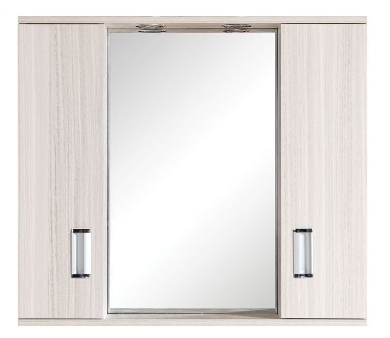 40-0010 FINO II - ΕΡΜΑΡΙΟ PVC 77*68*13.5 ΜΕ ΔΥΟ ΦΩΤΑ TERRA - Image 1