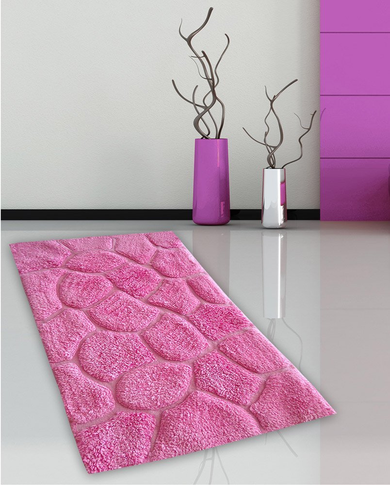 427 ΠΑΤΑΚΙ ΜΠΑΝΙΟΥ DIB-666 ΦΟΥΞΙΑ COTTON 70X120 - Image 1