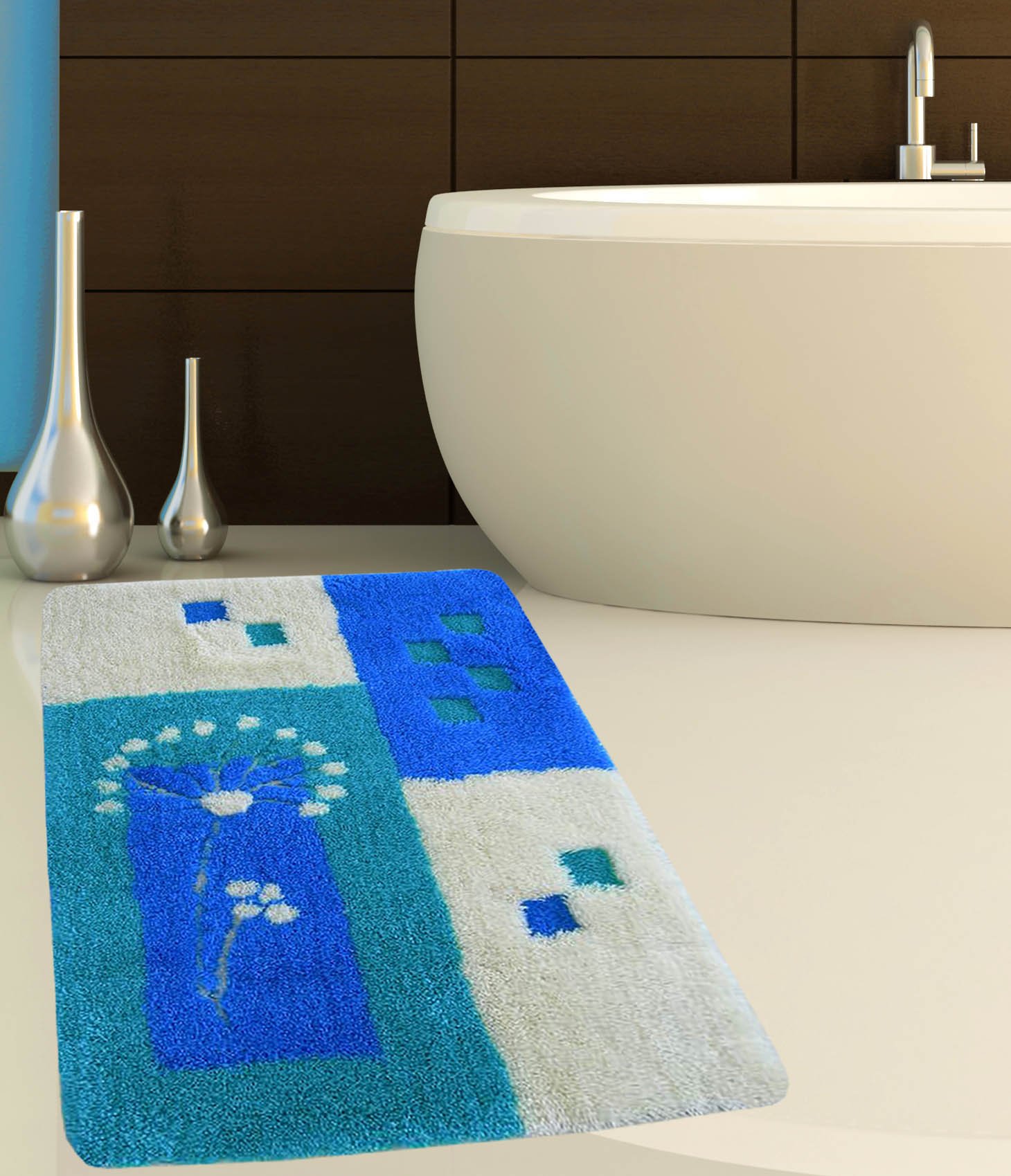 464 ΠΑΤΑΚΙ ΜΠΑΝΙΟΥ FL060446 60X100 - Image 1