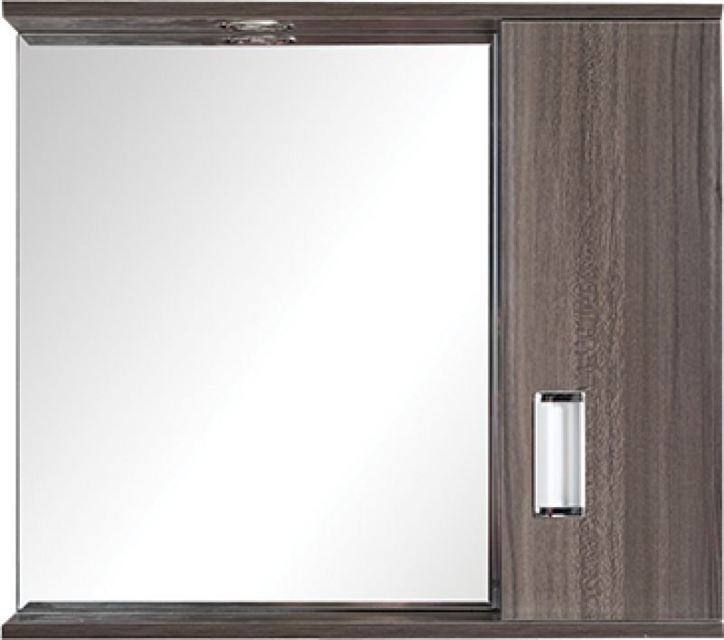 47-0007-1 FINO - ΕΡΜΑΡΙΟ PVC 62*55*13.5 ΜΕ ΕΝΑ ΦΩΣ WENGE - Image 1