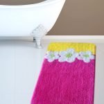 ΠΑΤΑΚΙ ΜΠΑΝΙΟΥ MILANO ΦΟΥΞΙΑ 50X80