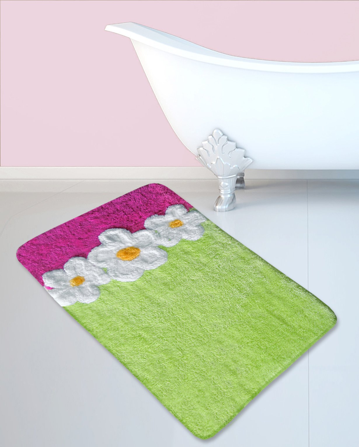 477 ΠΑΤΑΚΙ ΜΠΑΝΙΟΥ MILANO ΠΡΑΣΙΝΟ 50X80 - Image 1