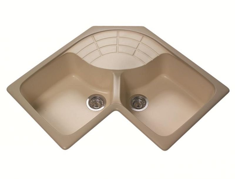 48-2310 TIROLO ΝΕΡΟΧΥΤΗΣ.ΣΥΝΘΕΤΙΚΟΣ 83Χ83Χ50 ΓΩΝΙΑΚΟΣ ΚΑΠΟΥΤΣΙΝΟ - Image 1