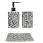 Σετ μπάνιου πορσελάνη με ανοξείδωτη-αμετάβλητη αντλία