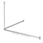 Easy roll mat aluminum βραχίονας μπάνιου γωνιακός Sealskin