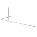 Easy roll mat aluminum βραχίονας μπάνιου γωνιακός Sealskin - Image 3