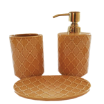 Σετ μπάνιου πορσελάνη με ανοξείδωτη-αμετάβλητη αντλία