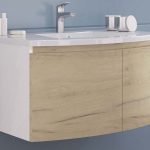 GIULIA-81  ΠΑΓΚΟΣ 81*49 WHITE + ROVERE ORO_