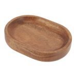 Σαπουνοθήκη οβάλ acacia (Σετ 6187-6186-6185)