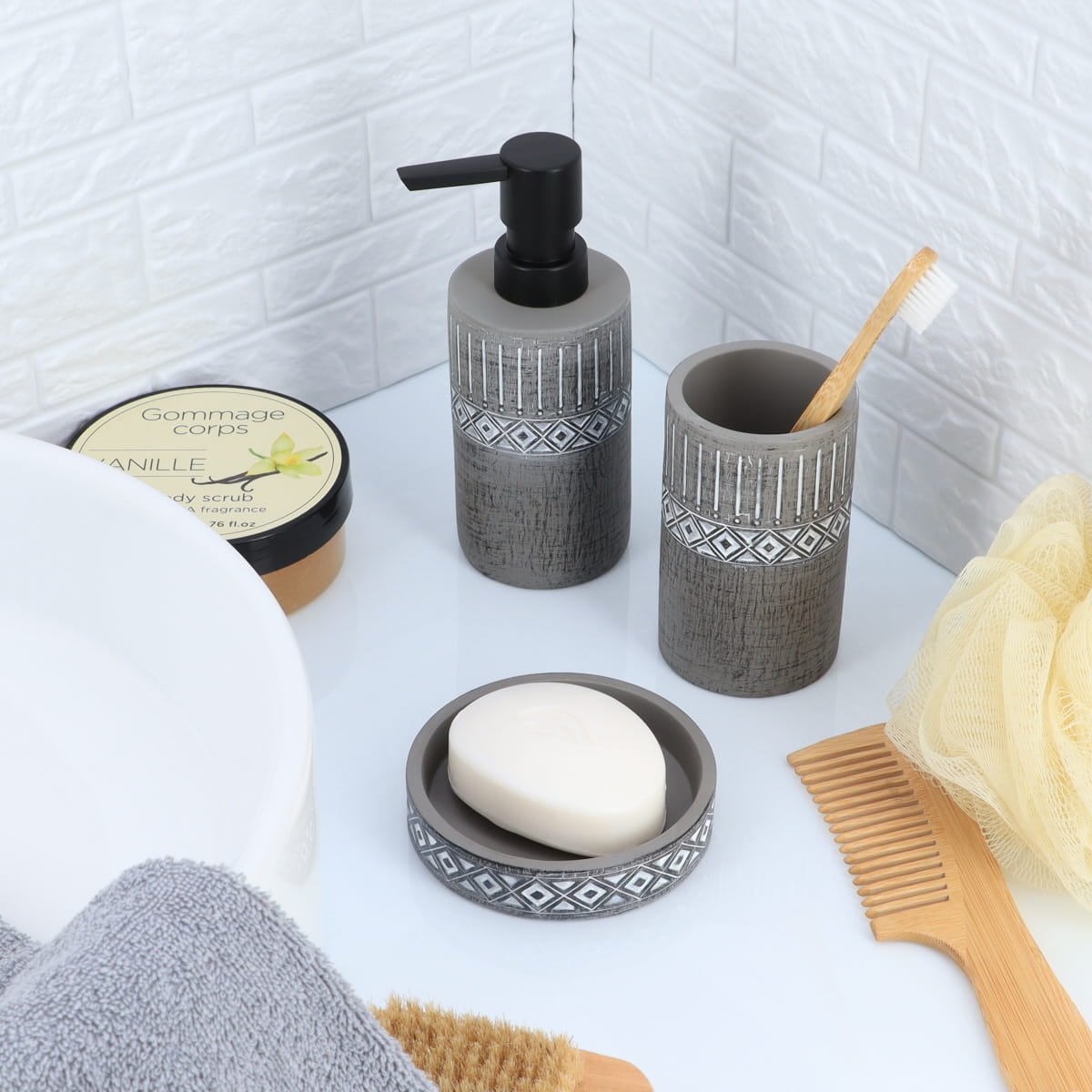 62118180-1 Ντισπένσερ Polyresin (Σέτ με το 6238-6239). - Image 1