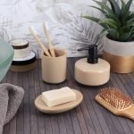 Σετ 3 τεμάχια ντισπένσερ - θήκη οδ/ρτσας- σαπουνοθήκη