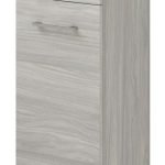 RUBINO-  ΝΤΟΥΛΑΠΙ ΔΑΠΕΔ ΜΕ ΣΥΡΤ+ΠΟΡΤ 31*33*88Η CM ROVERE GRIGIO