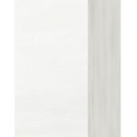 RUBINO-  ΝΤΟΥΛΑΠΙ ΚΡΕΜ 31*25*71ΗCM ROVERE BIANCO