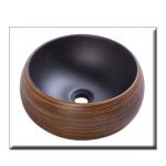 ZAGORA  ΝΙΠΤΗΡΑΣ 350*350*160 ΣΑΓΡΕ KAFE MAT MAYRO