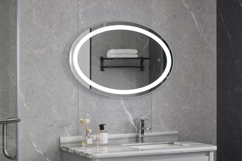 77-0120 OVALE LED - ΚΑΘΡΕΠΤΗΣ LED*TOUCH 60*80 - Image 1