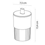 Brave black κουτί αποθήκευσης καλλυντικών Sealskin - Image 8