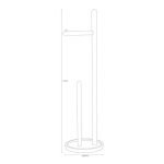 Earth oak χαρτοθήκη επιδαπέδια Sealskin - Image 6