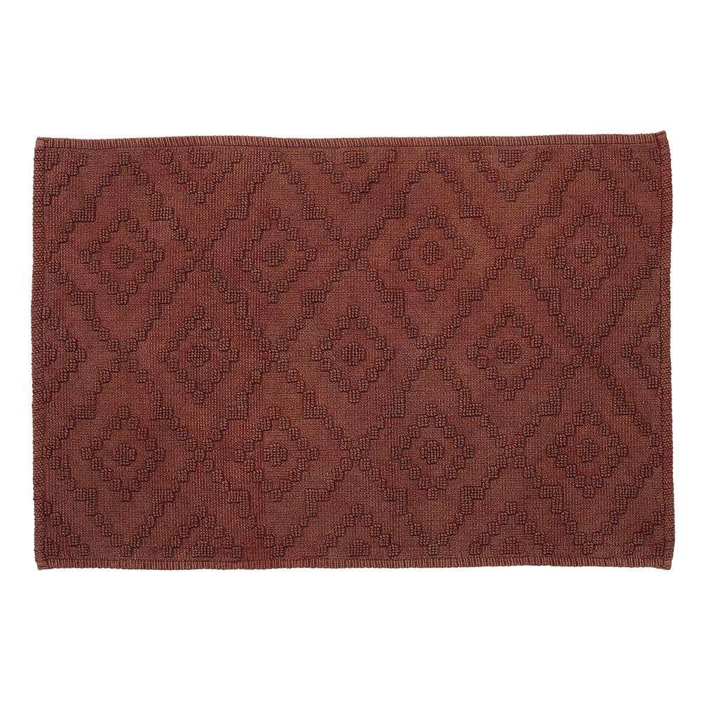 800097-1 Aztec 60x90 dark pink πατάκι μπάνιου Sealskin - Image 1
