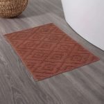 Aztec 60x90 dark pink πατάκι μπάνιου Sealskin - Image 3