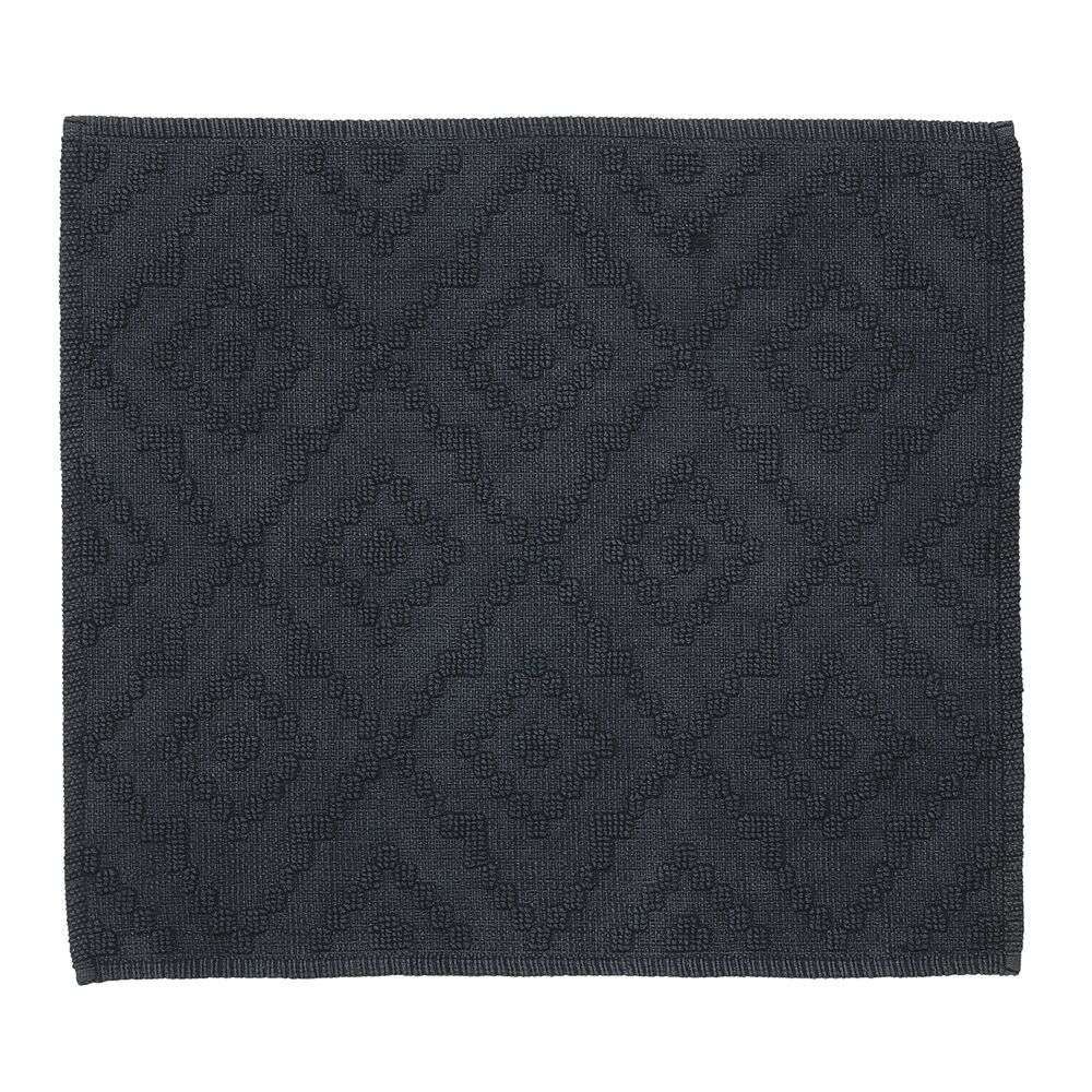 800098-1 Aztec 60x60 dark grey πατάκι μπάνιου Sealskin - Image 1
