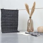 Boho 60x90 black πατάκι μπάνιου Sealskin - Image 5