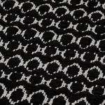 Boho 60x60 black πατάκι μπάνιου Sealskin - Image 2