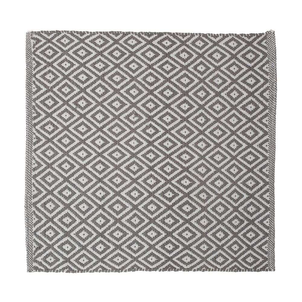 800108-1 Trellis 60x60 grey πατάκι μπάνιου Sealskin - Image 1