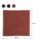 Delhi 60x60 dark pink πατάκι μπάνιου Sealskin - Image 6