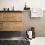 Woodblock 52x90 teak black πατάκι μπάνιου Sealskin - Image 4