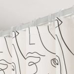 Mind 180x200 black κουρτίνα μπάνιου πλαστική Sealskin - Image 2